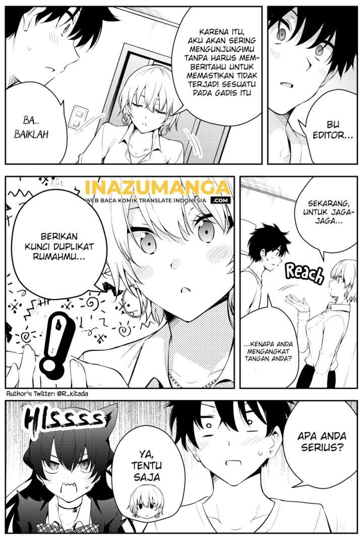 Mishiranu Joshikousei ni Kankensareta Mangaka no Hanashi chapter 41 halaman 10