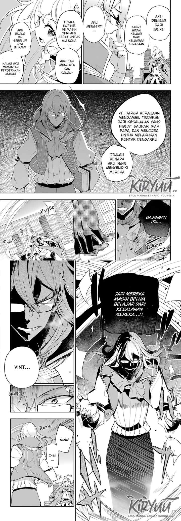 Chichi wa Eiyuu Haha wa Seirei Musume no Watashi wa Tenseisha chapter 14 halaman 4