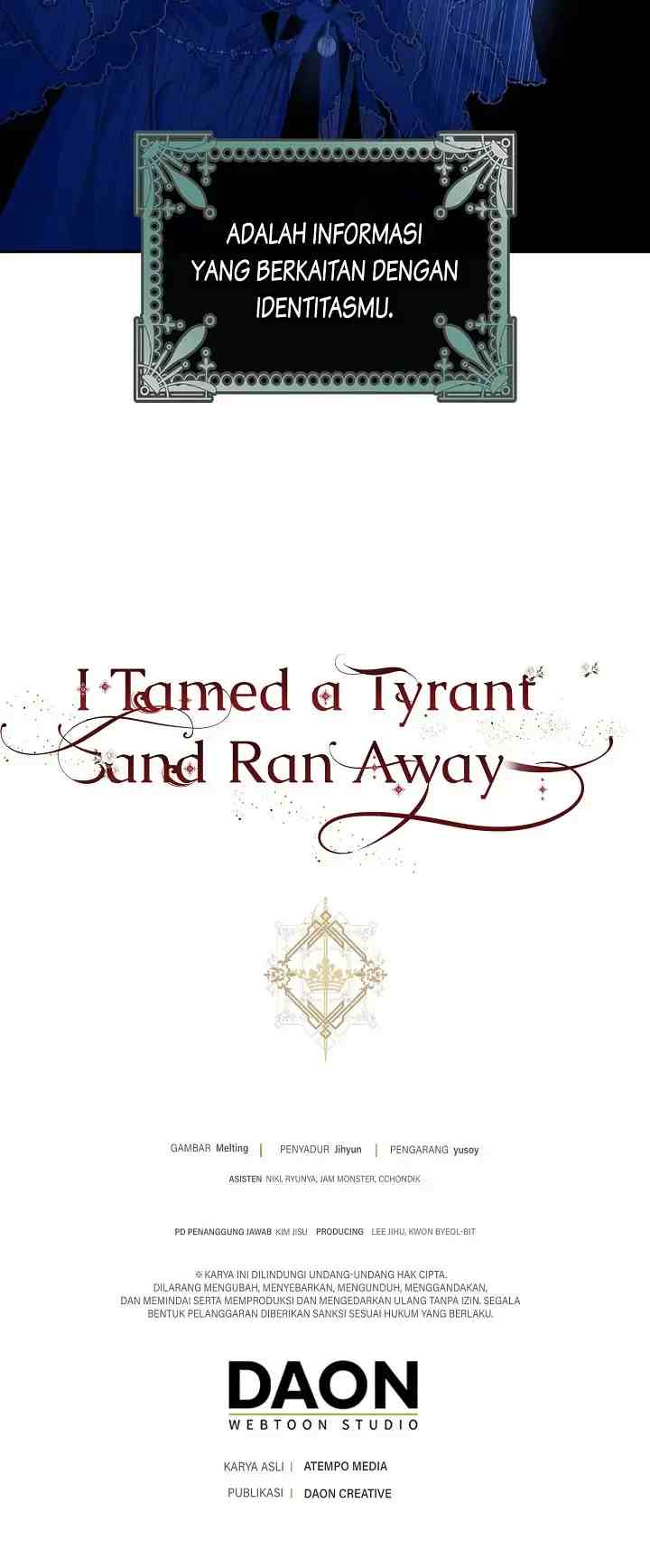 I Tamed a Tyrant and Ran Away chapter 62 halaman 18