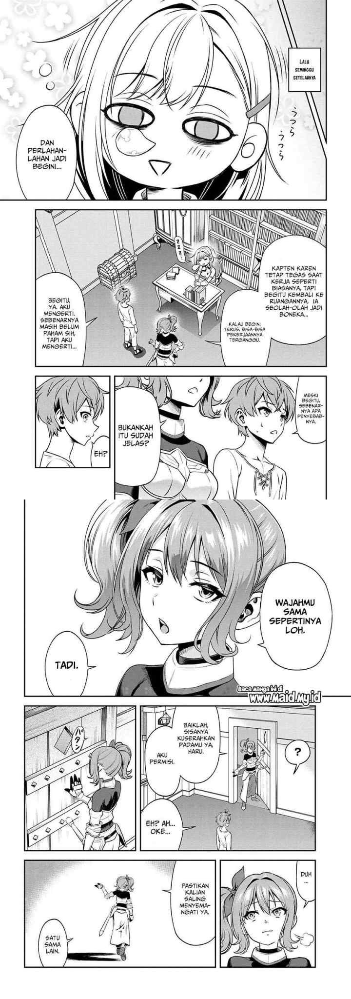 Toshiue Elite Onna Kishi Ga Boku No Mae De Dake Kawaii chapter 10.2 halaman 6