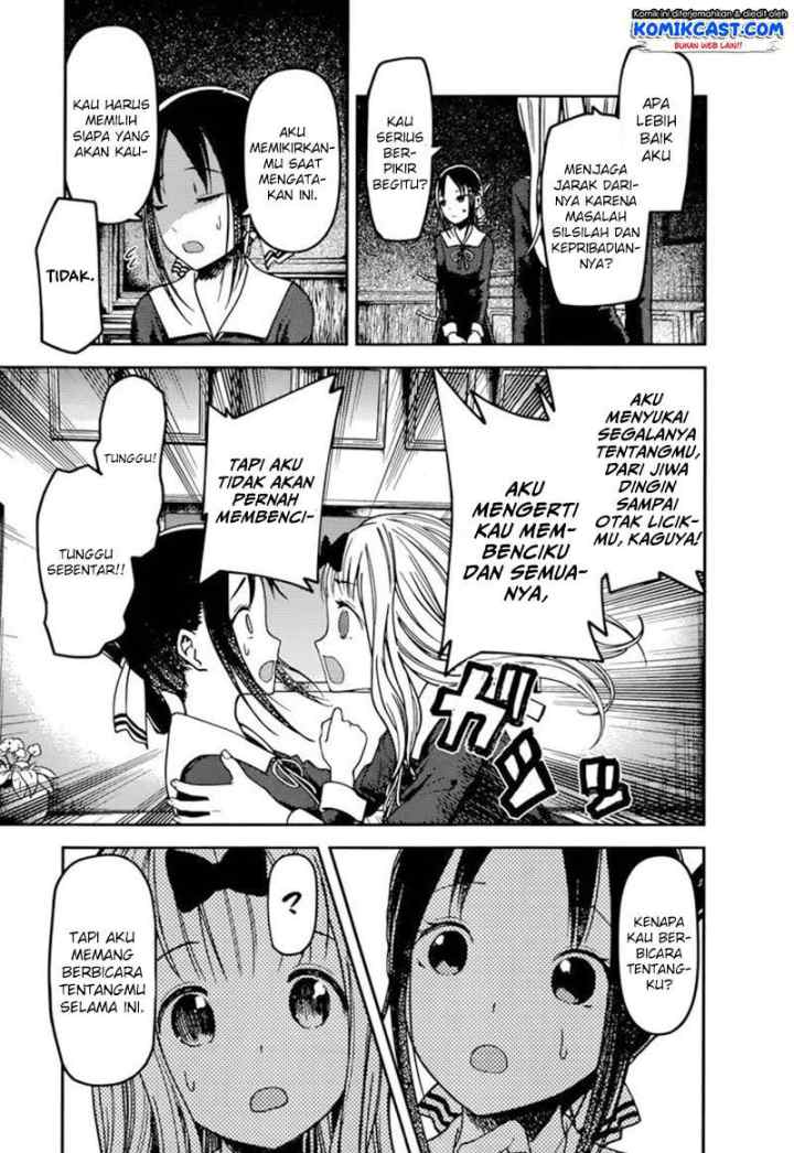 Kaguya-sama wa Kokurasetai: Tensai-tachi no Renai Zunousen chapter 77 halaman 16