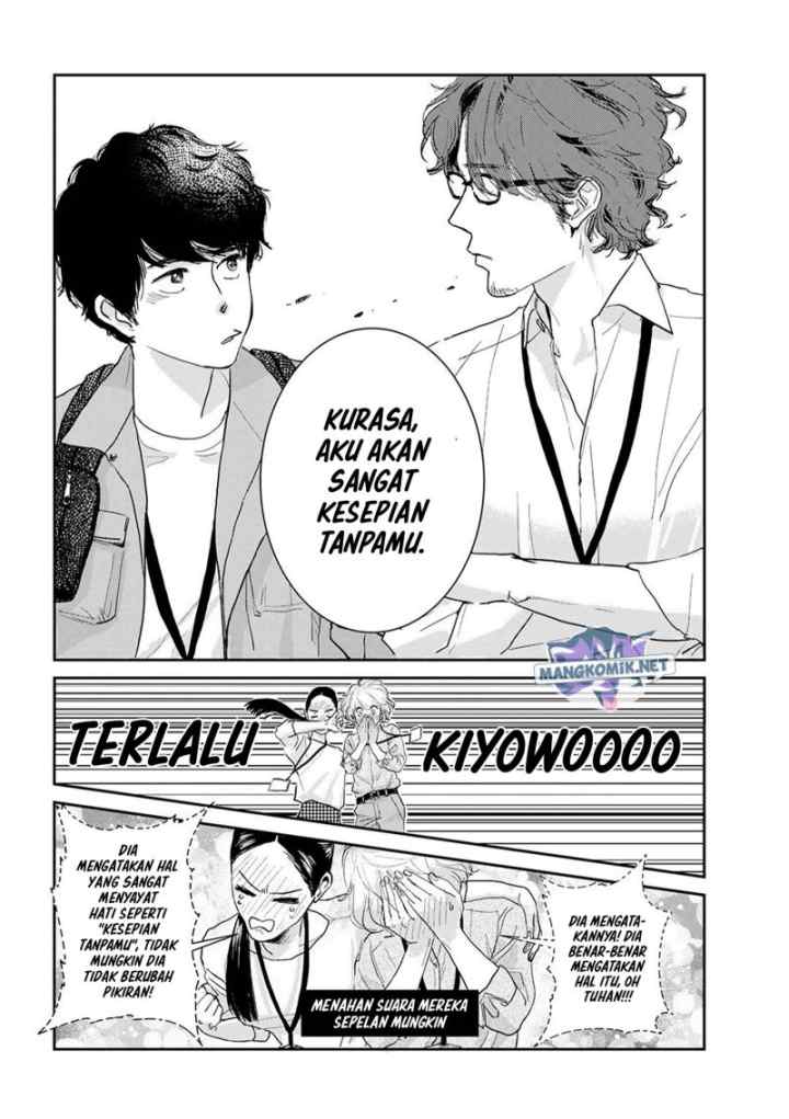 Me no Doku Sugiru Shokuba no Futari chapter 9.3 halaman 9