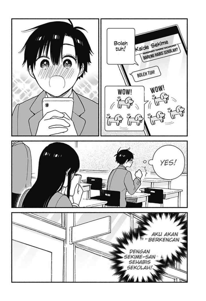 Sekimen Shinaide Sekime-san (Serialization) chapter 13 halaman 4