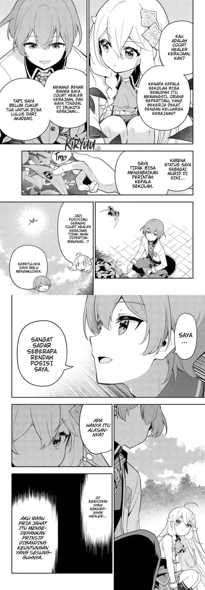 Chichi wa Eiyuu Haha wa Seirei Musume no Watashi wa Tenseisha chapter 49 halaman 8