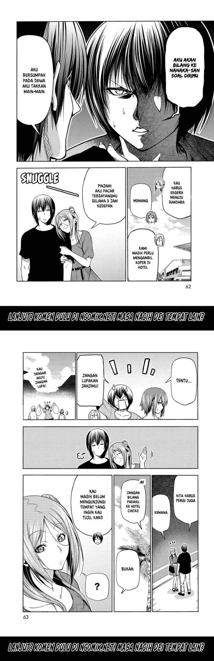 Grand Blue chapter 69.1 halaman 13