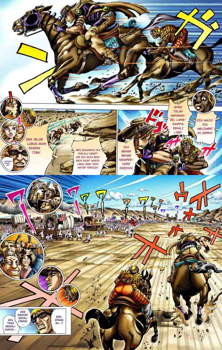 JoJo no Kimyou na Bouken - Steel Ball Run chapter 10 halaman 8
