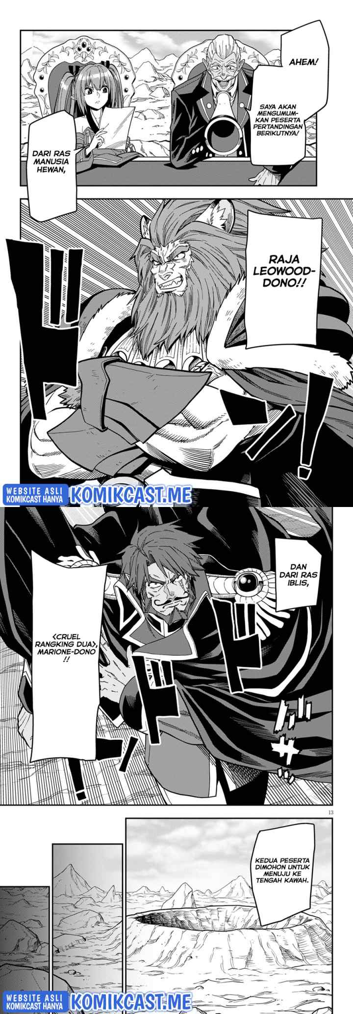 Konjiki no Moji Tsukai: Yuusha Yonin ni Makikomareta Unique Cheat chapter 83 halaman 7