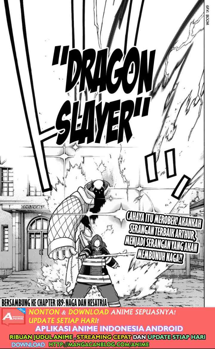 Enen no Shouboutai chapter 188 halaman 19