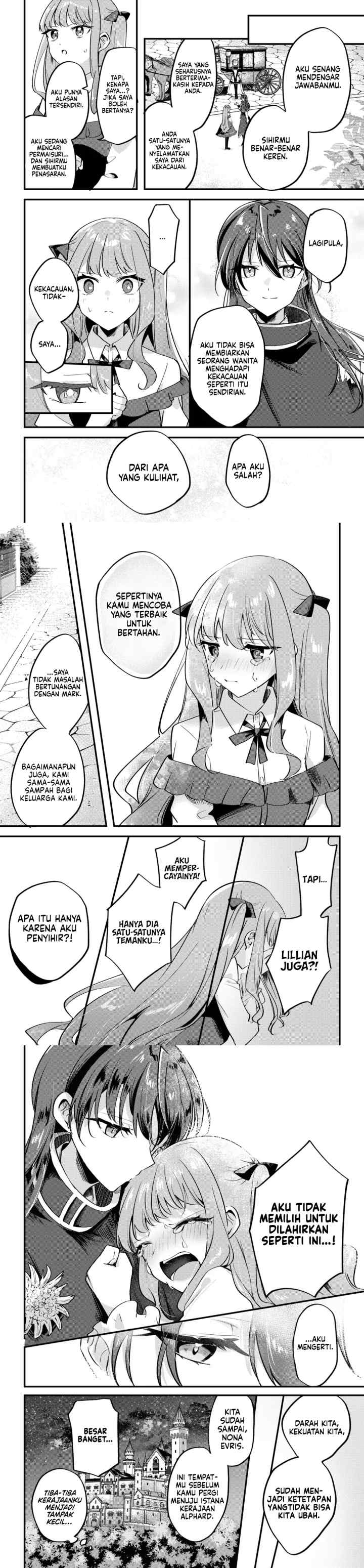 Kiraware Majo Reijou to Dansou Ouji no Kon'yaku chapter 1 halaman 12