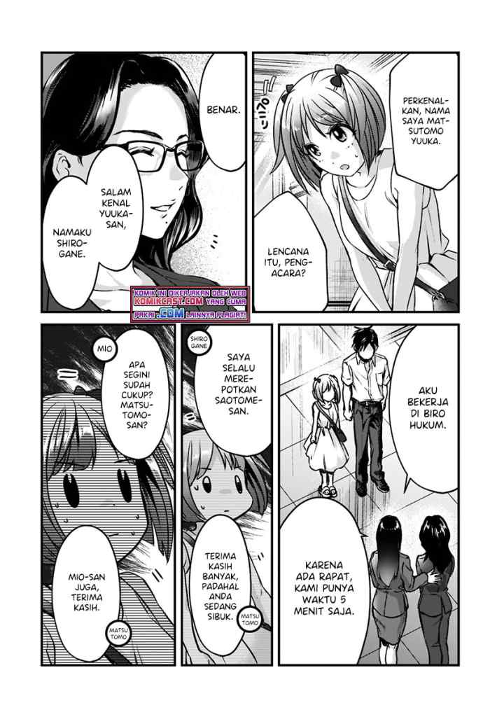 It's Fun Having a 300,000 yen a Month Job Welcoming Home an Onee-san Who Doesn't Find Meaning in a Job That Pays Her 500,000 yen a Month chapter 18.2 halaman 9