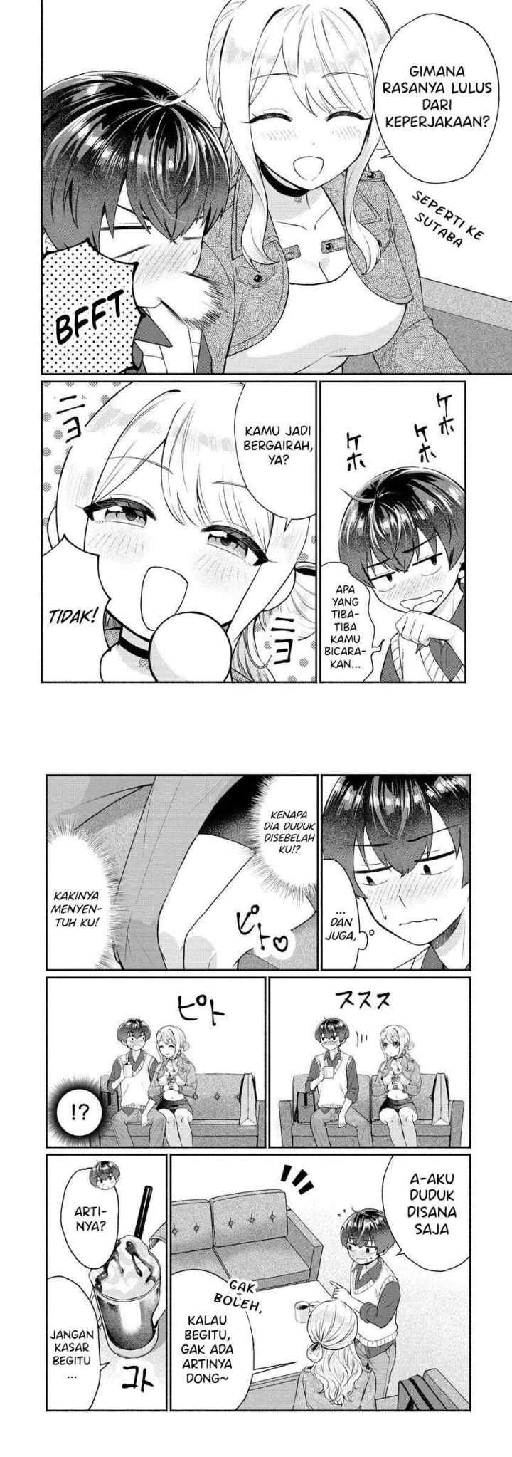 Douyara Ore wa Imadoki Gal na Toshiue Osananajimi kara Gekiomo Kanjou wo Mukerareteiru Rashii chapter 7 halaman 6