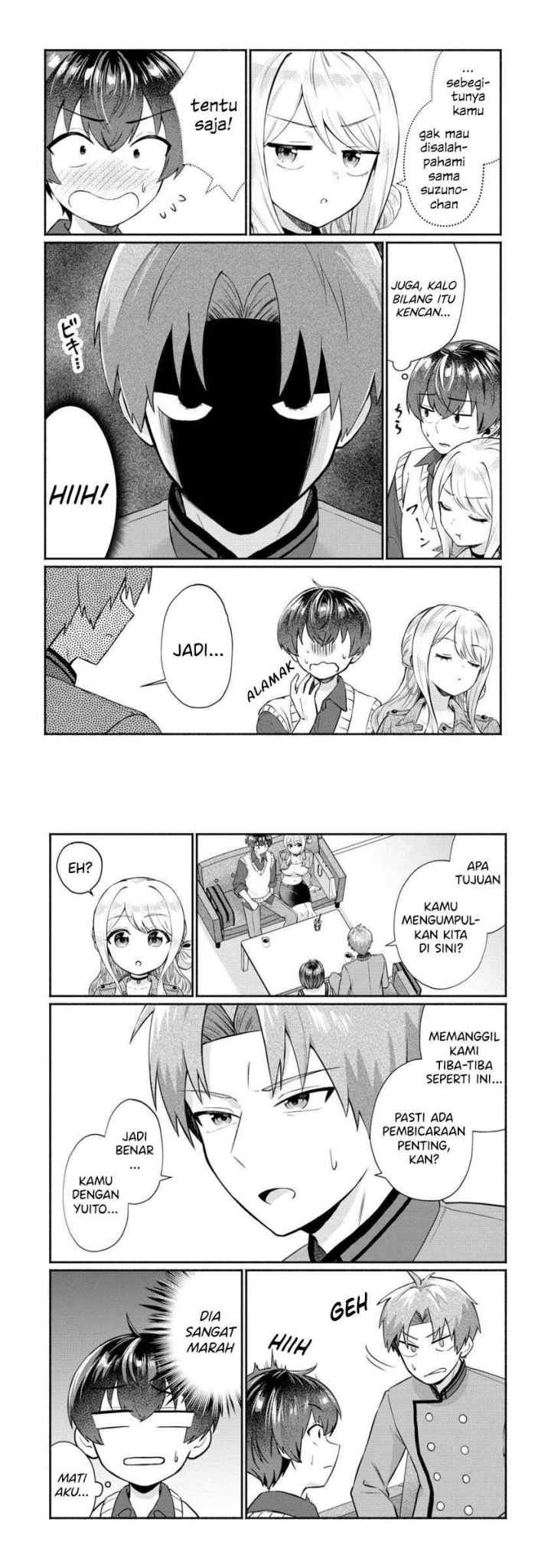 Douyara Ore wa Imadoki Gal na Toshiue Osananajimi kara Gekiomo Kanjou wo Mukerareteiru Rashii chapter 7 halaman 9
