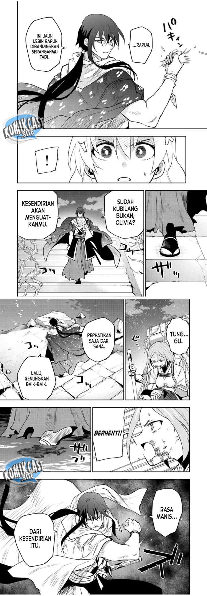 A Court Magician, Who Was Focused On Supportive Magic Because His Allies Were Too Weak, Aims To Become The Strongest After Being Banished chapter 43 halaman 6