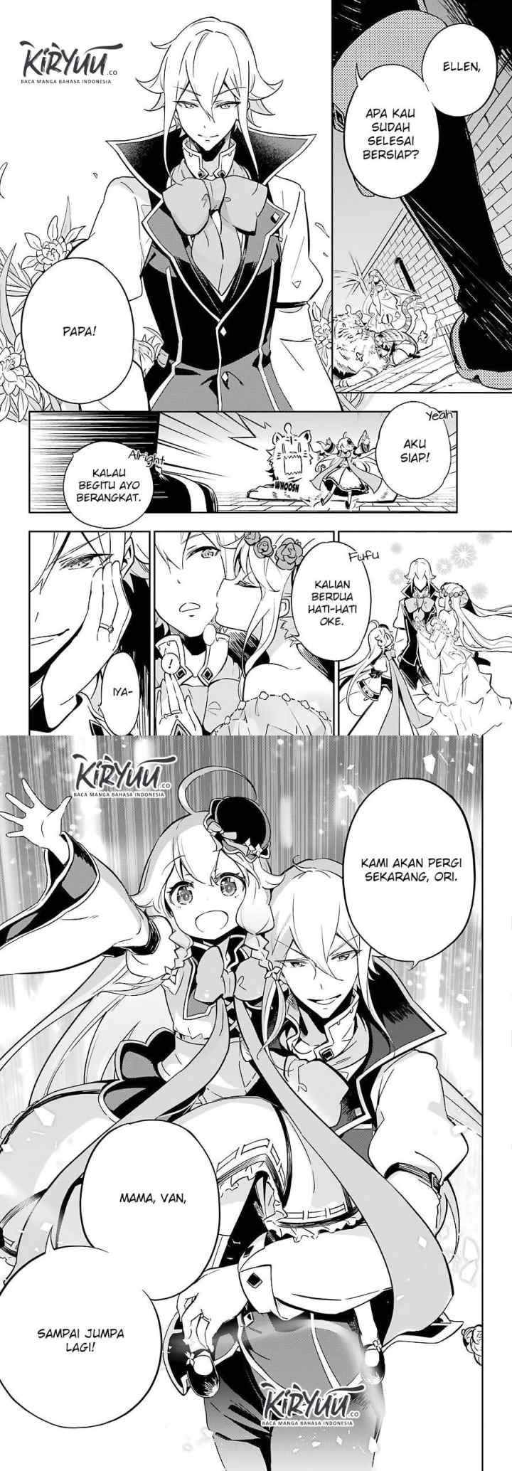Chichi wa Eiyuu Haha wa Seirei Musume no Watashi wa Tenseisha chapter 20 halaman 5