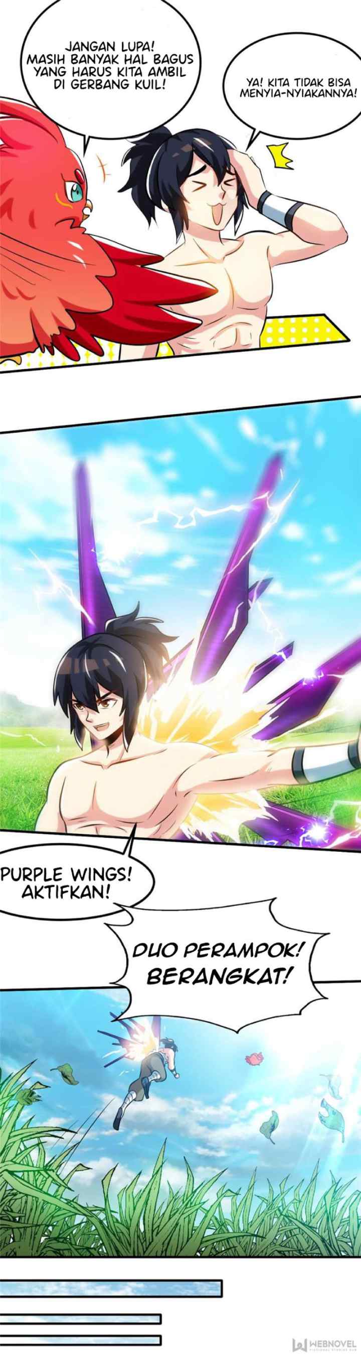 Born to Be a God chapter 110 halaman 8