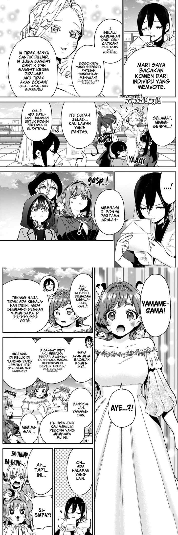 Kimi no Koto ga Dai Dai Dai Dai Daisuki na 100-ri no Kanojo chapter 100 halaman 4