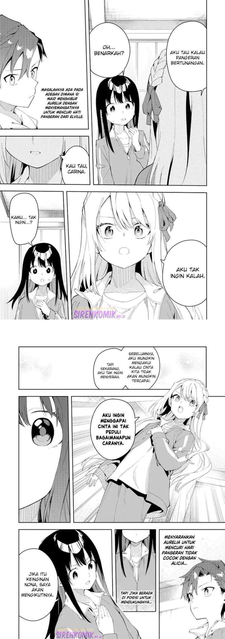 Akuyaku Reijou no Shitsuji-sama Hametsu Flag wa Ore ga Tsubusasete Itadakimasu chapter 28.1 halaman 10