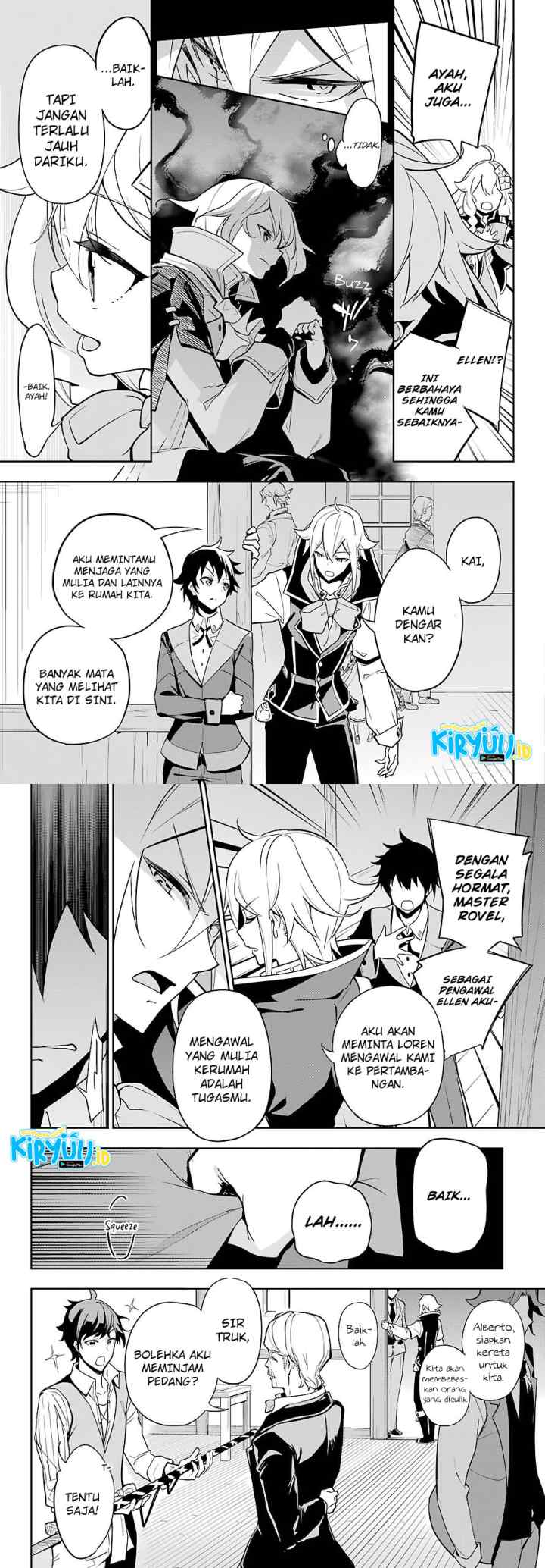 Chichi wa Eiyuu Haha wa Seirei Musume no Watashi wa Tenseisha chapter 29 halaman 12