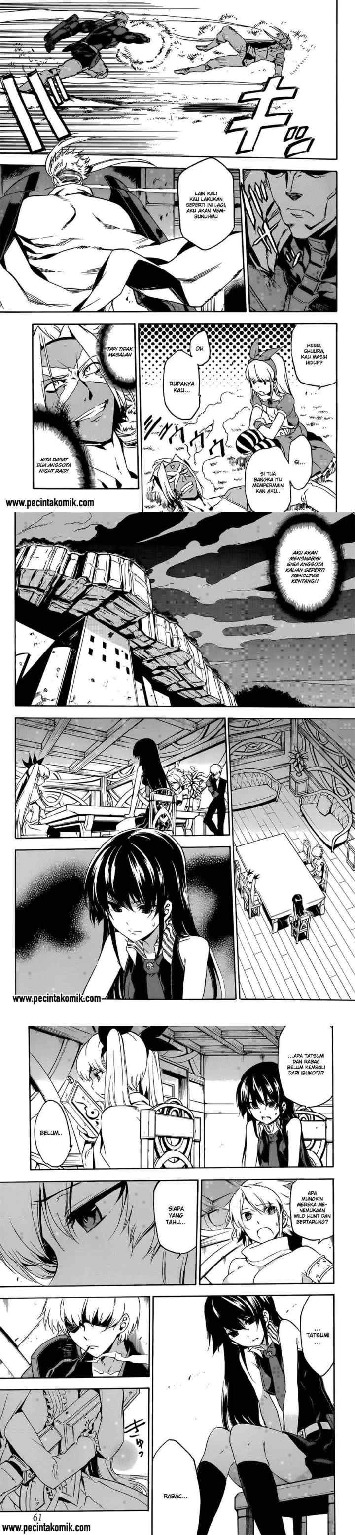 Akame ga Kill! chapter 52.1 halaman 7