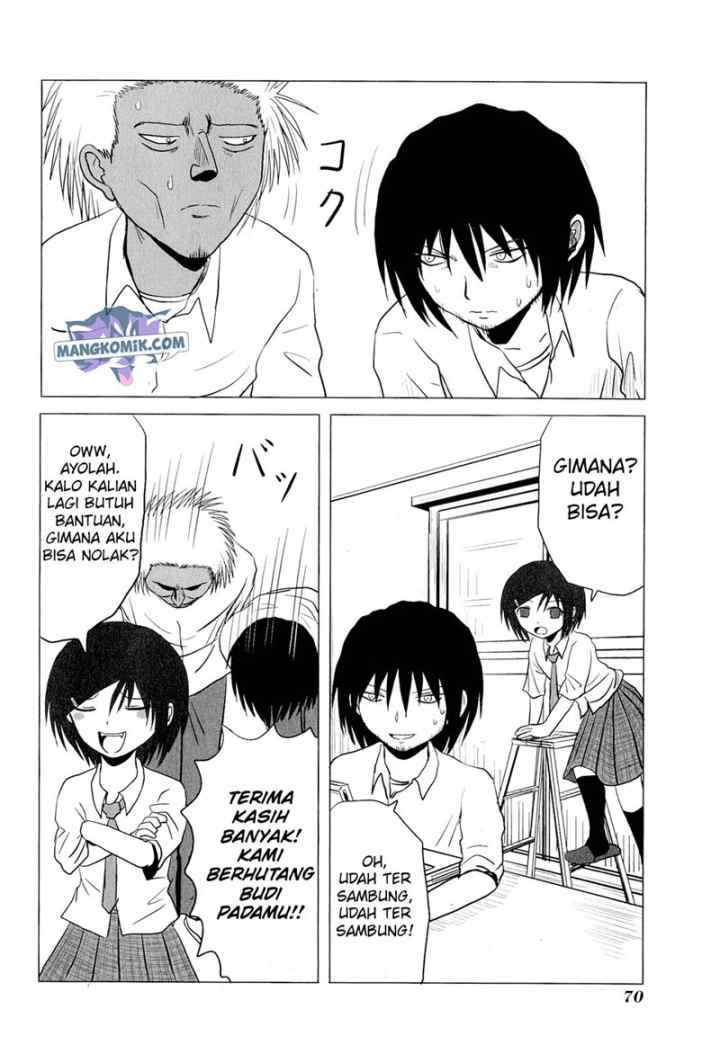 Danshi Koukousei no Nichijou chapter 59 halaman 9