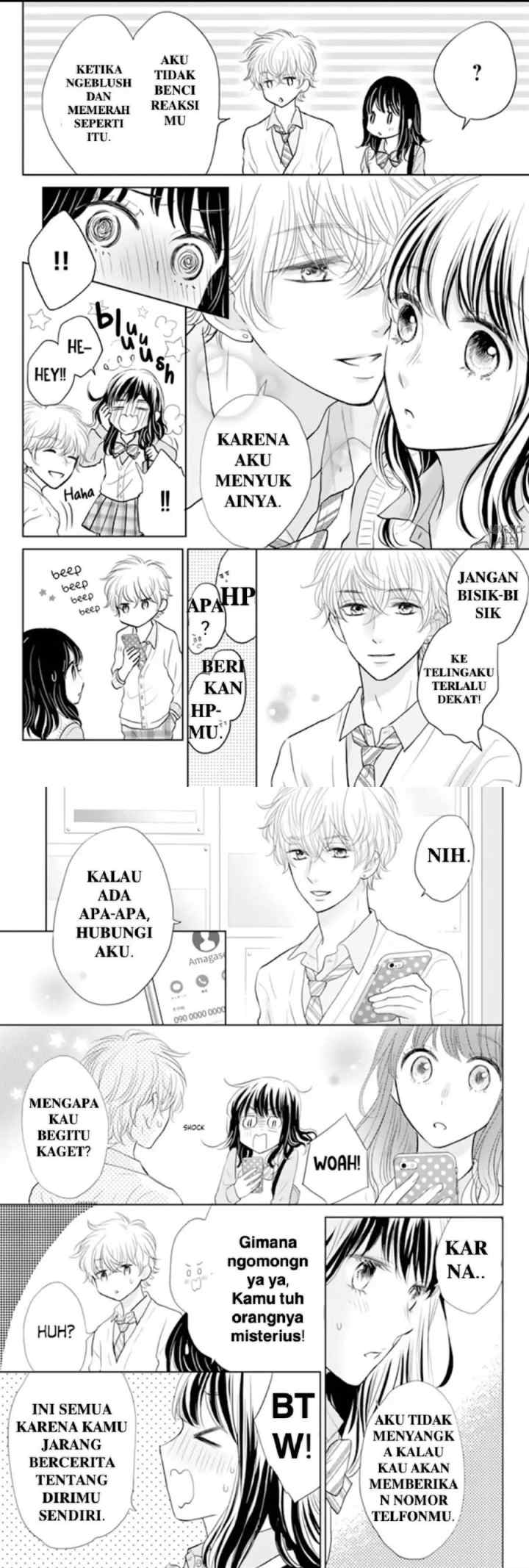 Amagase-kun wa Amayaka Shite Kurenai chapter 3 halaman 6