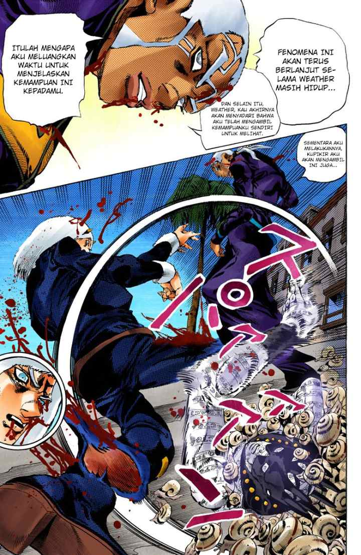 JoJo no Kimyou na Bouken - Stone Ocean chapter 135 halaman 4