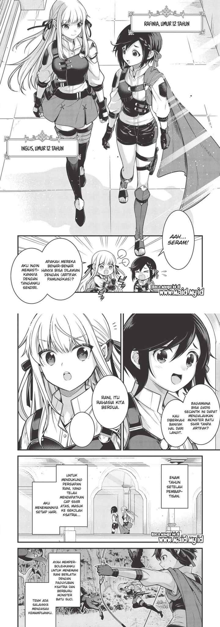 Eiyuu-ou, bu o Kiwameru tame tensei su - Soshite, Sekai Saikyou no Minarai Kishi ♀~ chapter 5.1 halaman 8