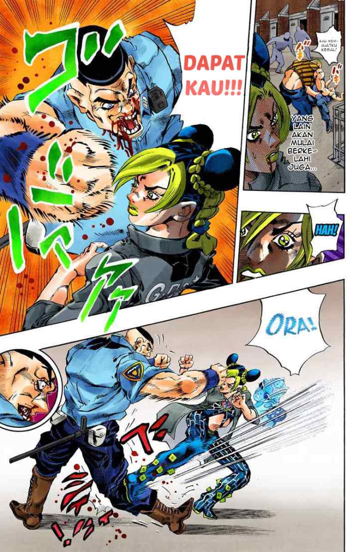 JoJo no Kimyou na Bouken - Stone Ocean chapter 62 halaman 9