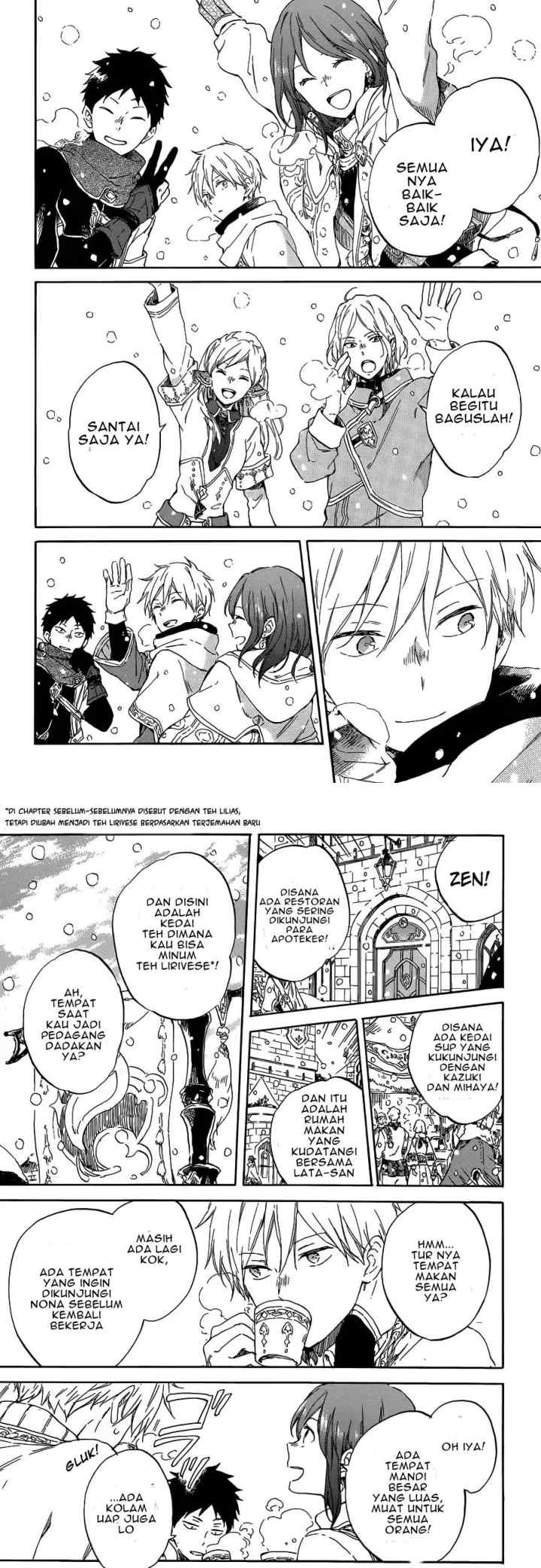 Akagami no Shirayukihime chapter 95 halaman 6