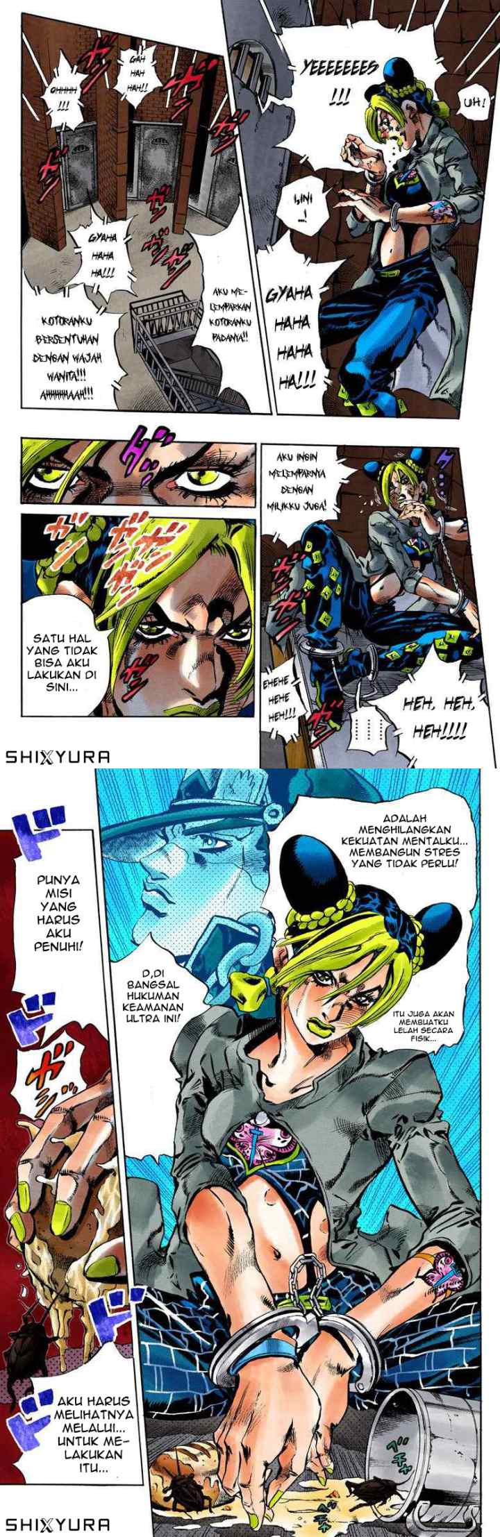 JoJo no Kimyou na Bouken - Stone Ocean chapter 58 halaman 4