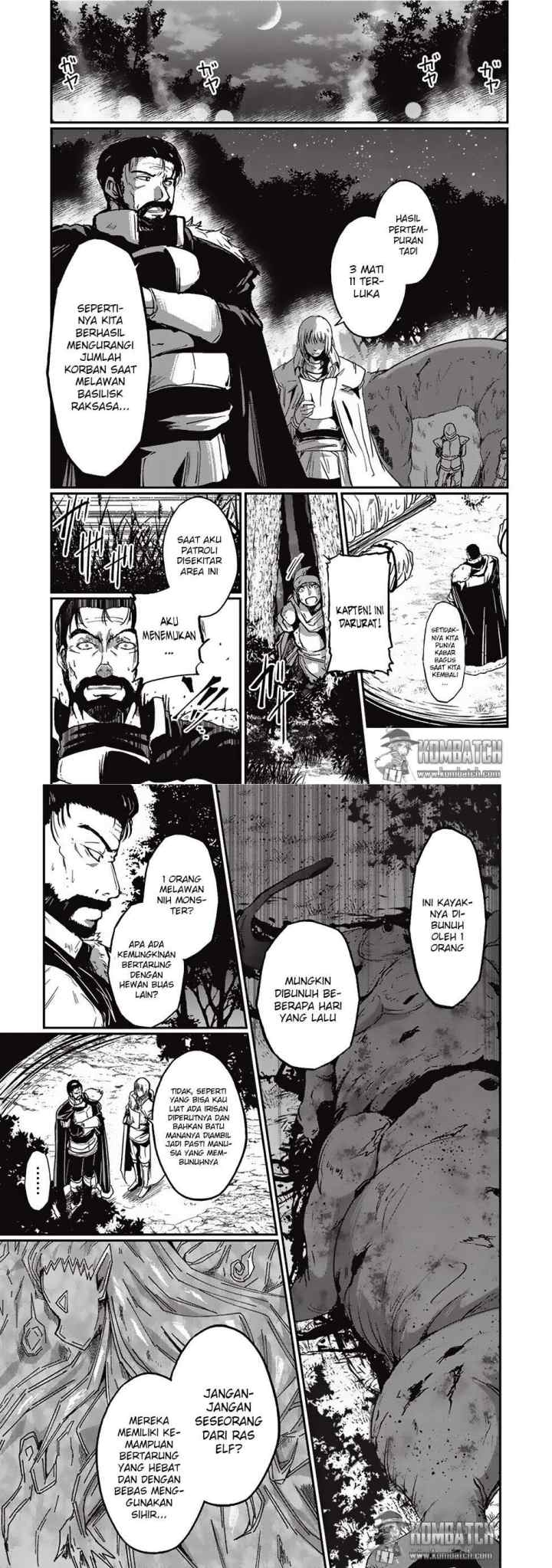Gaikotsu Kishi-sama, Tadaima Isekai e Odekakechuu chapter 3 halaman 13