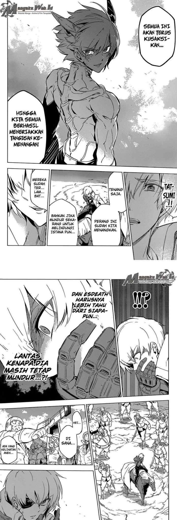 Akame ga Kill! chapter 70 halaman 16