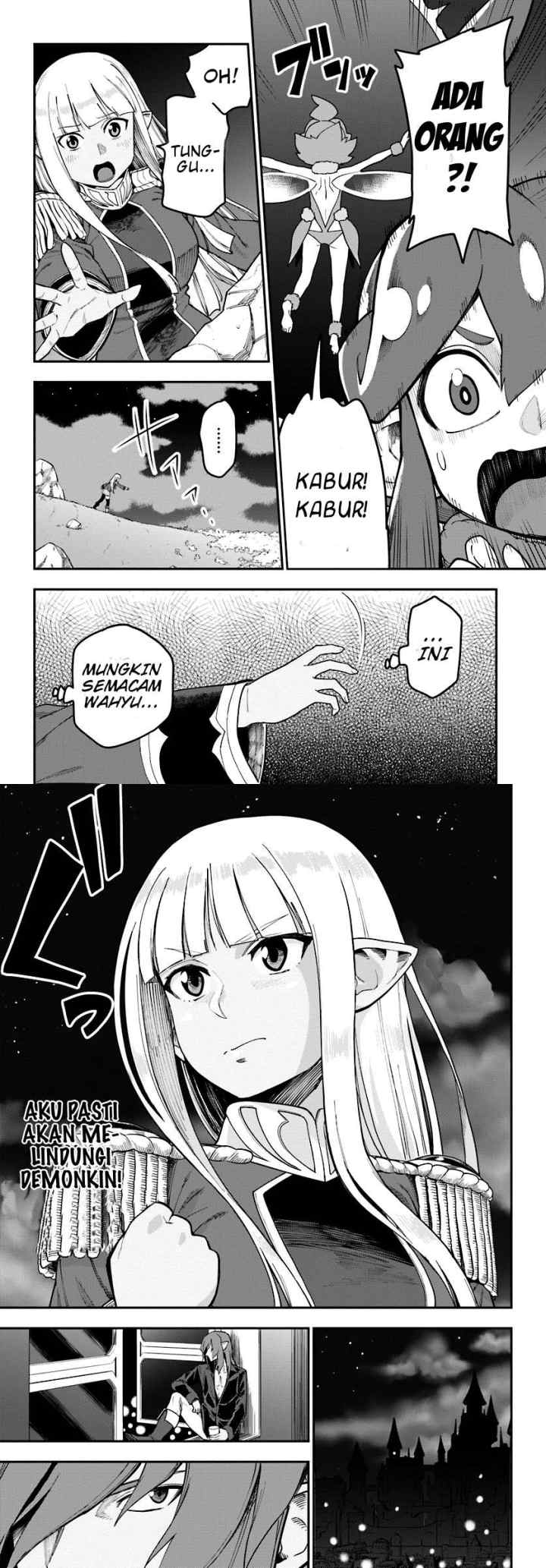 Konjiki no Moji Tsukai: Yuusha Yonin ni Makikomareta Unique Cheat chapter 33 halaman 9