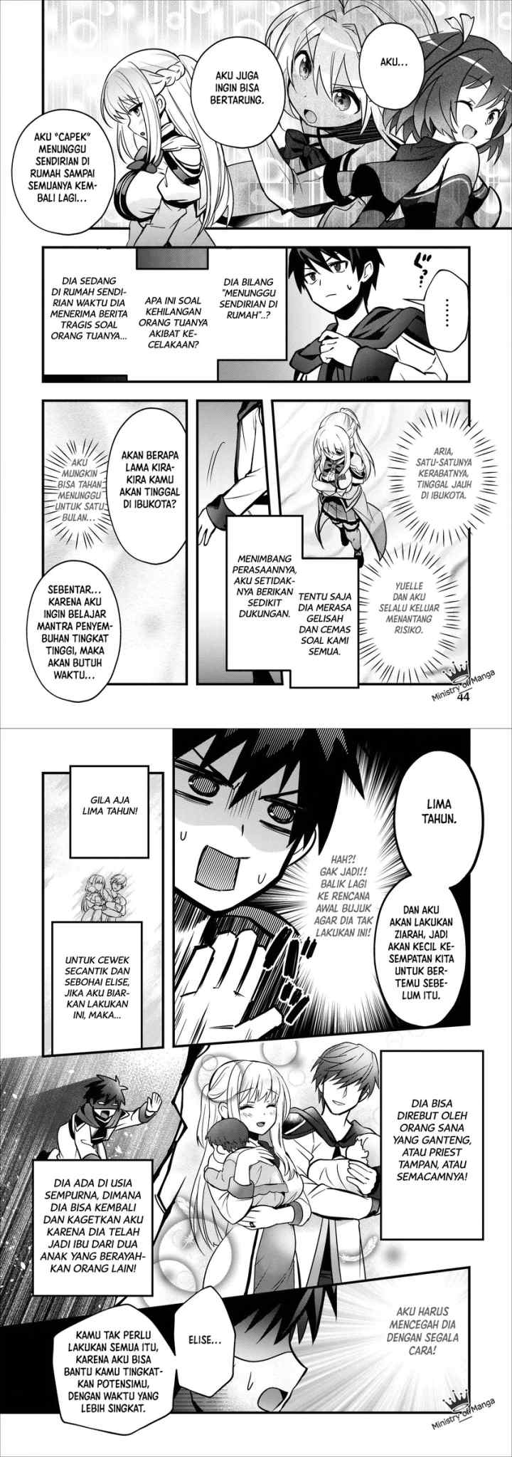 Isekai no Meikyuu Toshi de Chiyu Mahoutsukai Yattemasu chapter 12 halaman 7