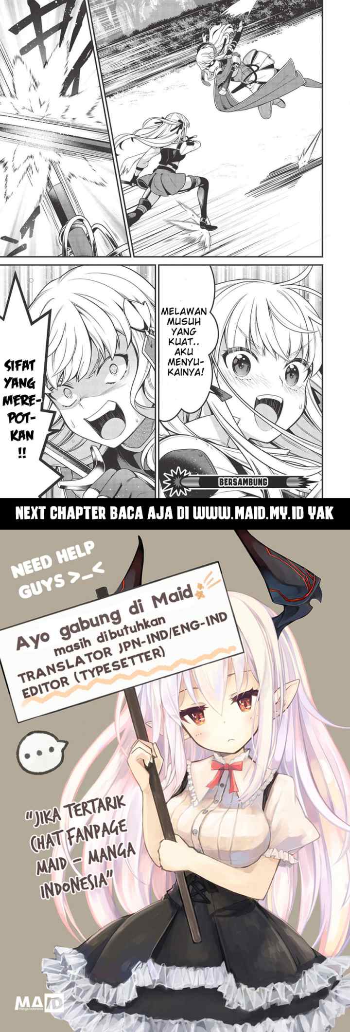 Eiyuu-ou, bu o Kiwameru tame tensei su - Soshite, Sekai Saikyou no Minarai Kishi ♀~ chapter 7.1 halaman 13