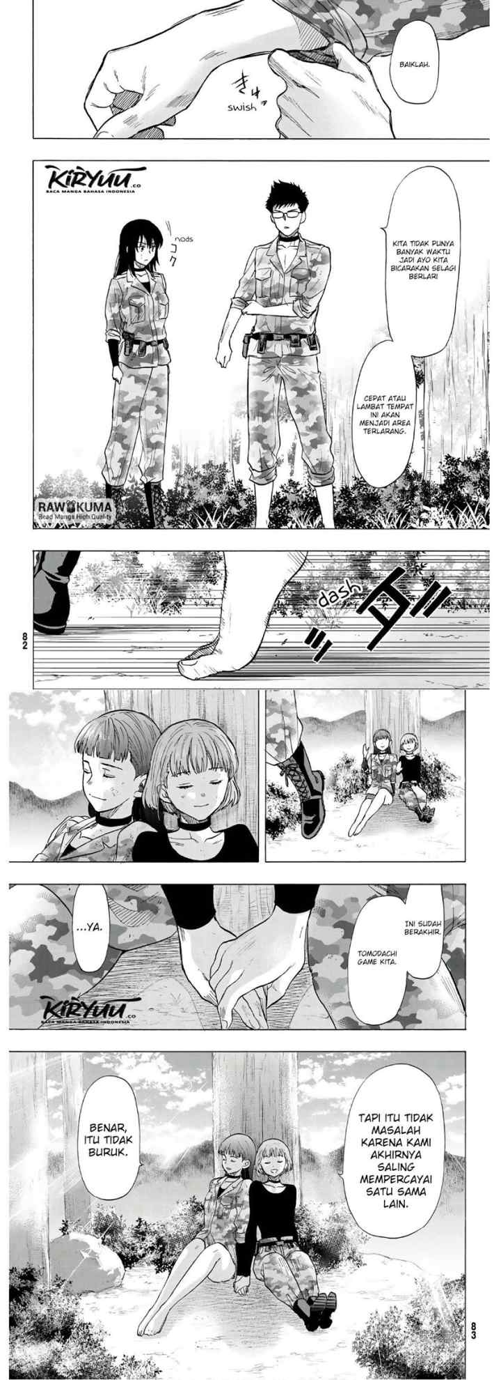 Tomodachi Game chapter 82 halaman 9