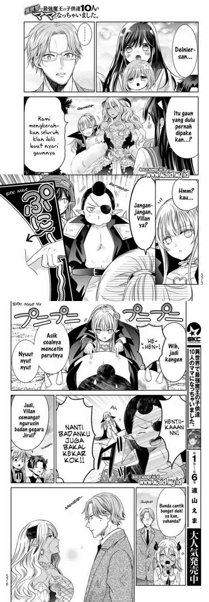 Isekai de Saikyo Mao no Kodomotachi no Mama ni Natchaimashita chapter 26 halaman 4
