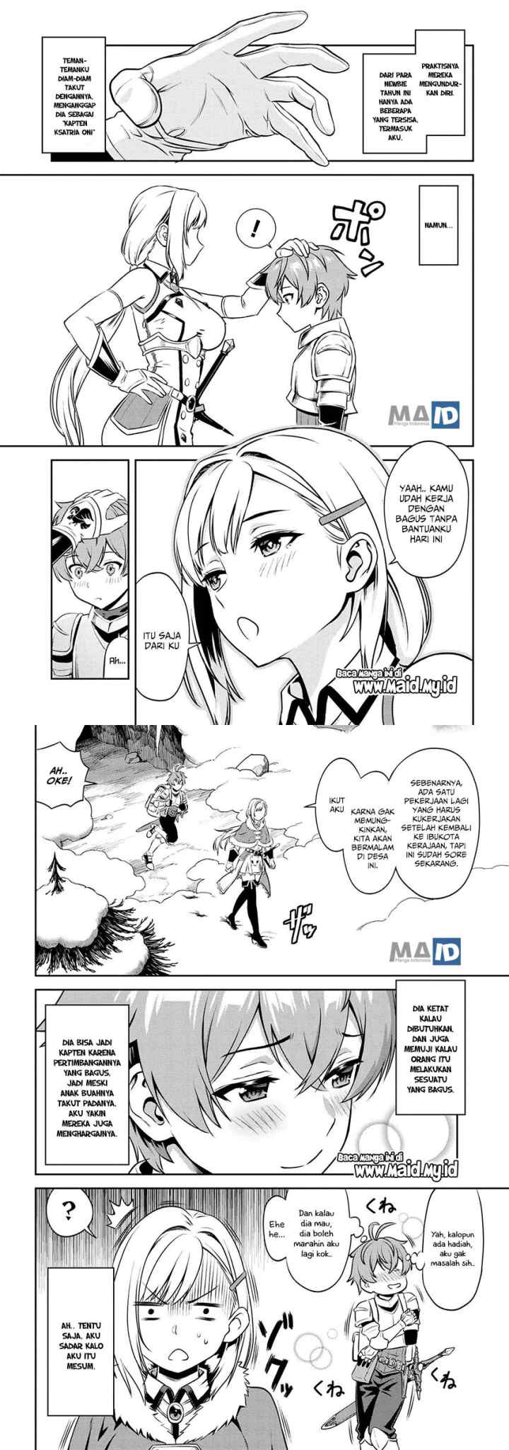 Toshiue Elite Onna Kishi Ga Boku No Mae De Dake Kawaii chapter 2.1 halaman 6