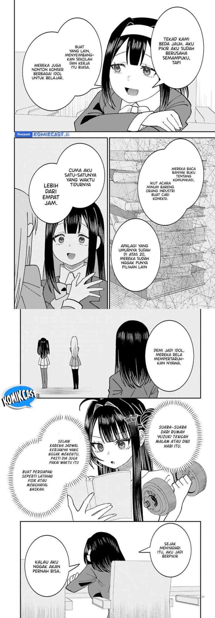 Ore no Haitoku Meshi o Onedari Sezu ni Irarenai, Otonari no Top Idol-sama chapter 11 halaman 14