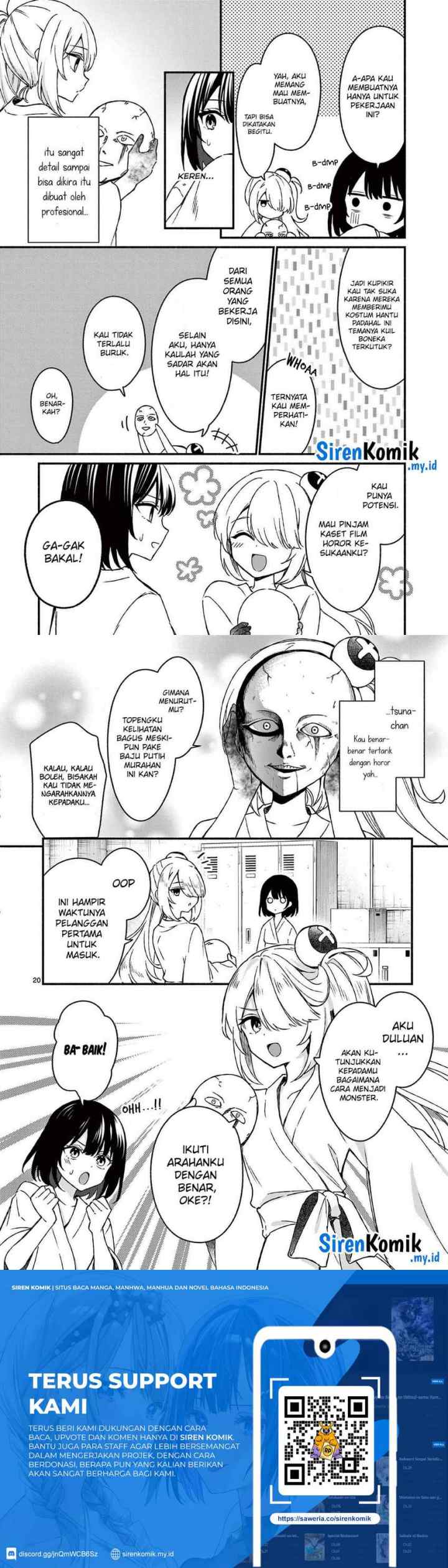 Shiotaiou no Sato-san ga Ore ni dake Amai chapter 40 halaman 15