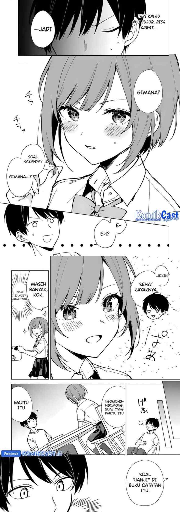 Chikan Saresou ni Natteiru S-kyuu Bishoujo wo Tasuketara Tonari no Seki no Osanajimi datta chapter 72 halaman 9