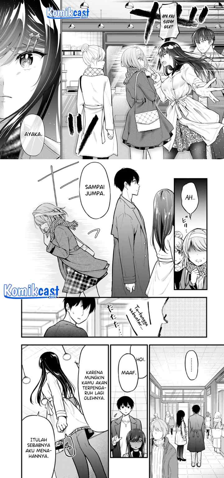 Kanojo ni Uwaki Sareteita Ore ga Koakuma na Kouhai ni Natsukarete Imasu chapter 7 halaman 4