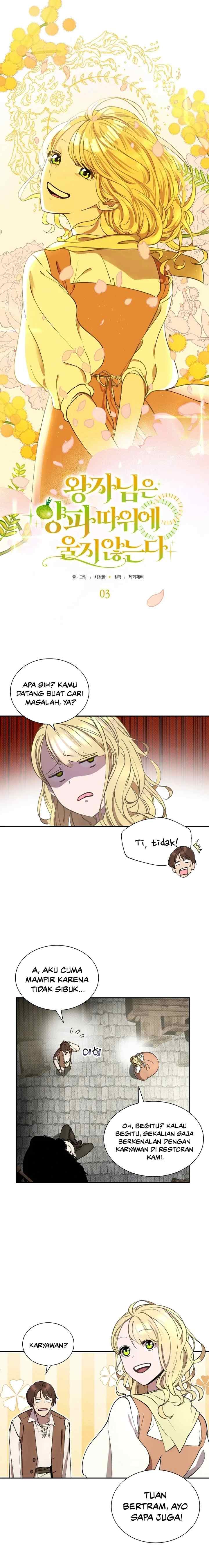 The Prince Doesn't Cry Over Onions chapter 3 halaman 8