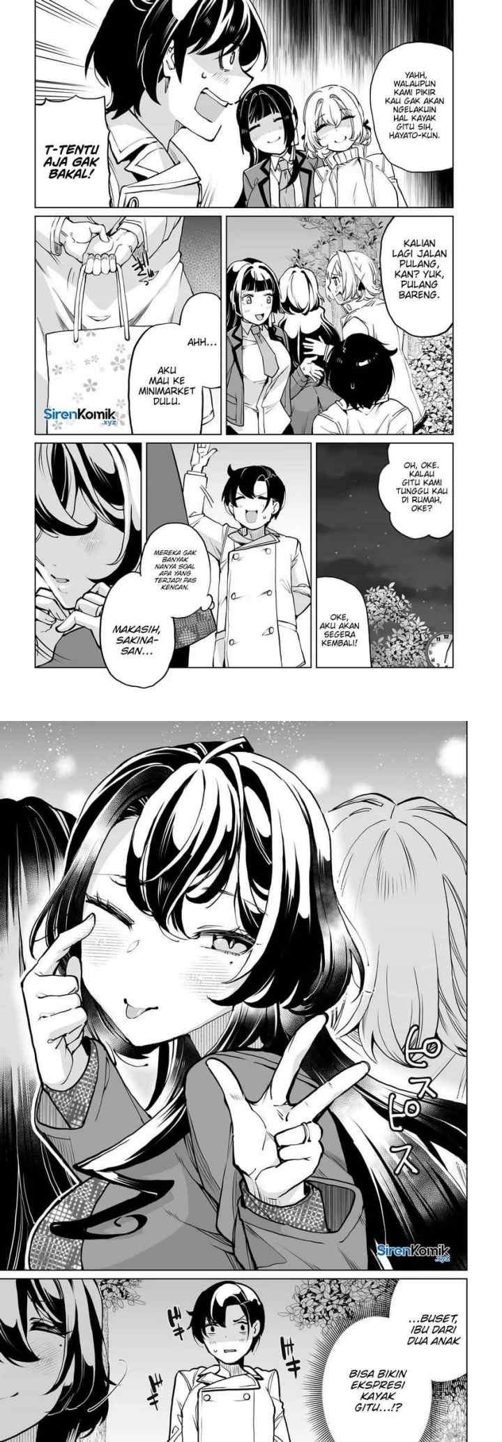 Otoko Girai na Bijin Shimai wo Namae mo Tsugezu ni Tasuketara Ittai Dounaru? chapter 22 halaman 9