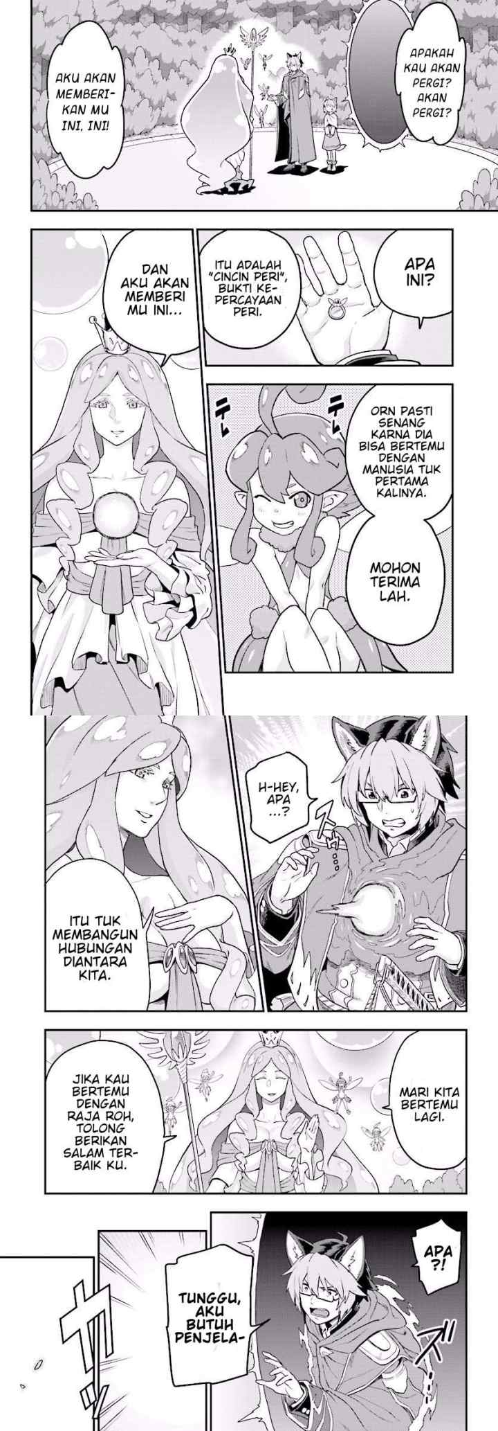 Konjiki no Moji Tsukai: Yuusha Yonin ni Makikomareta Unique Cheat chapter 26 halaman 18