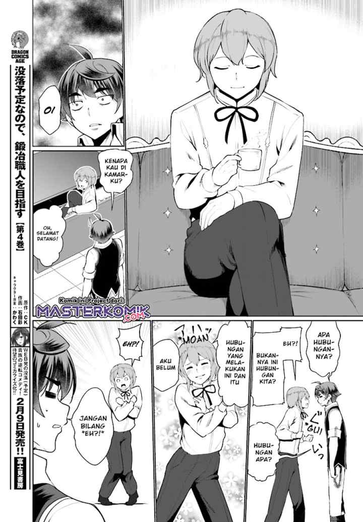 Botsuraku Youtei Nanode, Kajishokunin wo Mezasu chapter 24 halaman 4