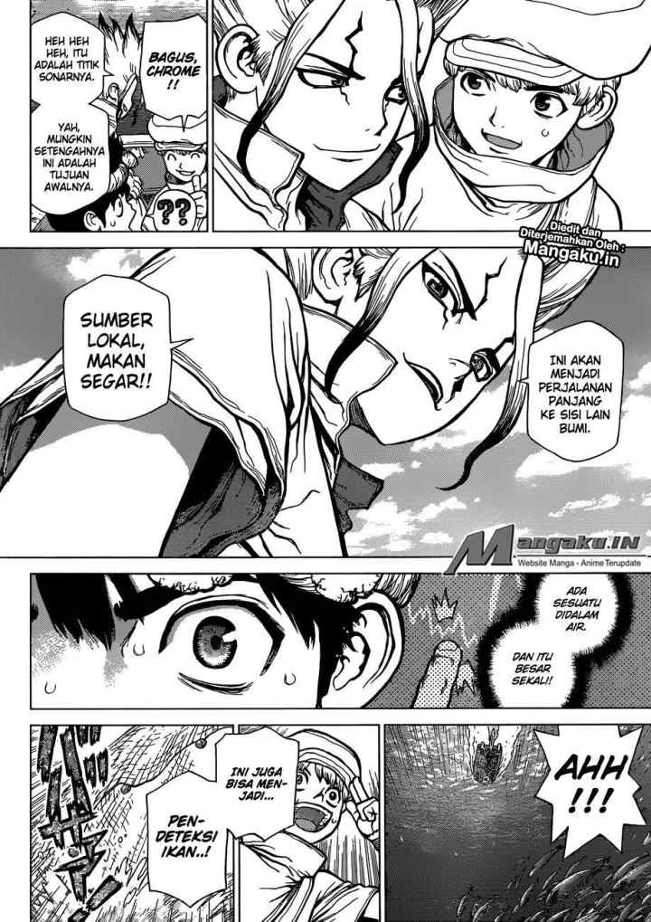 Dr. Stone chapter 96 halaman 19