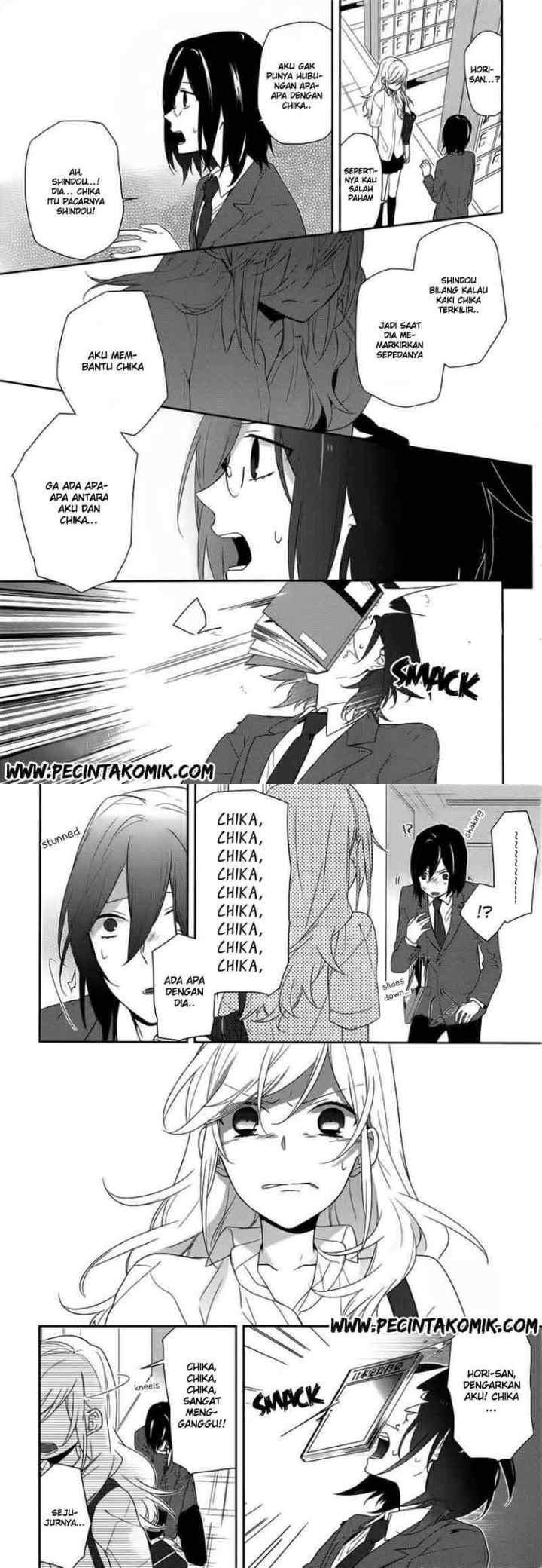 Horimiya chapter 22 halaman 9