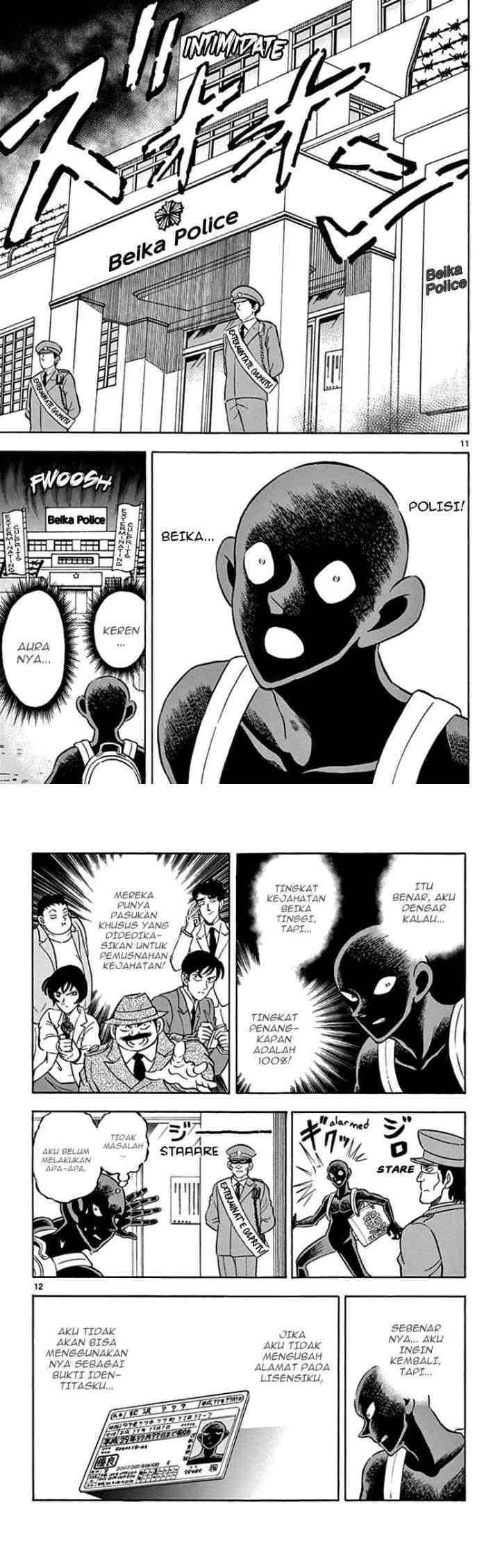 Detective Conan: Hannin no Hanzawa-san chapter 4 halaman 6
