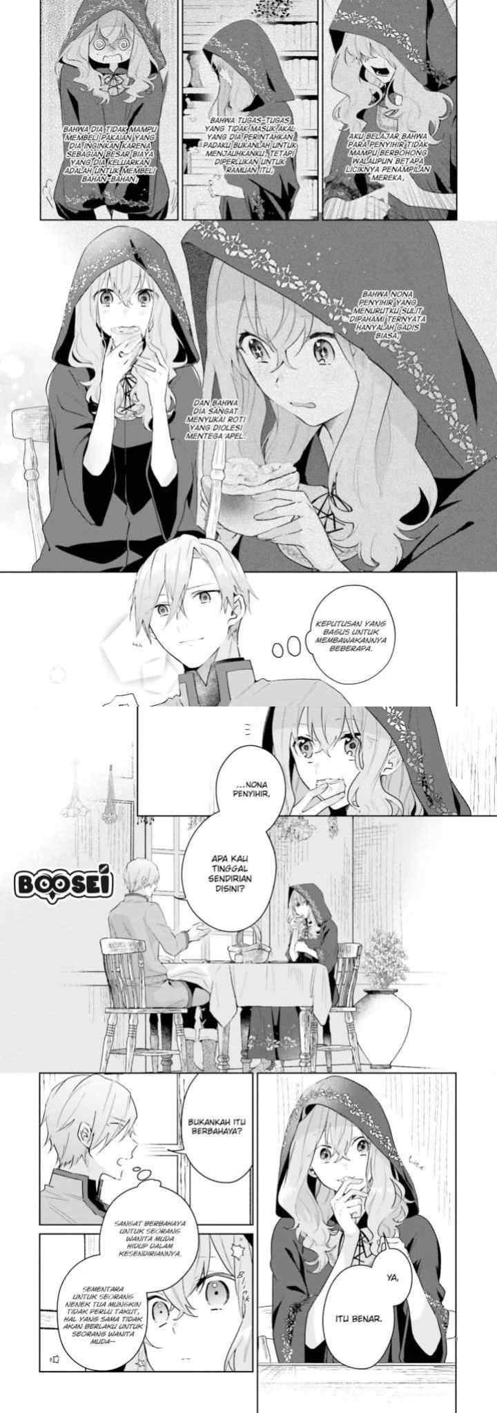 Doumo, Suki na Hito ni Horegusuri wo Irai sareta Majo desu chapter 5 halaman 5